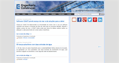 Desktop Screenshot of engenhariaeconstrucao.com