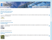 Tablet Screenshot of engenhariaeconstrucao.com